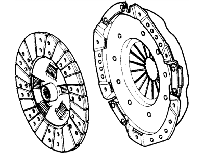 Mopar 52104583AD CLTCH Kit-Pressure Plate And Disc