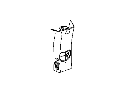 Mopar 1BU35XDVAB Panel-C Pillar