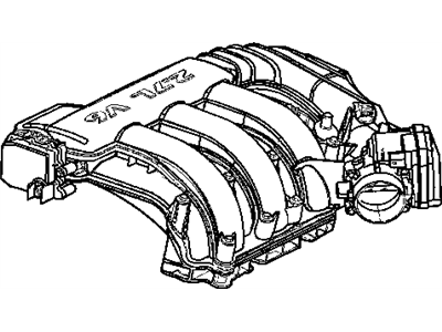 Mopar 4861694AA Fuel Throttle Body