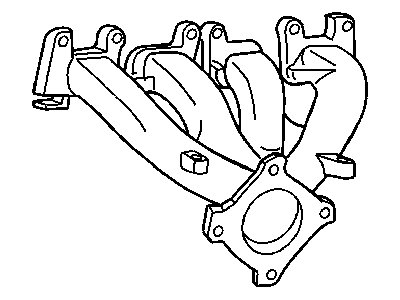 Chrysler PT Cruiser Exhaust Manifold - 4884460AA