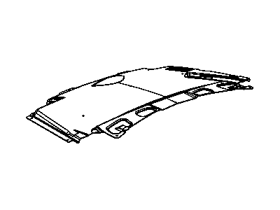 Mopar 55365043AE SILENCER-Hood