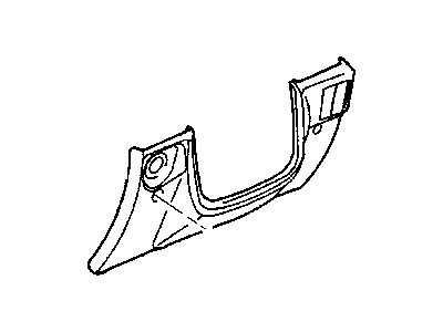 Mopar 5DN91RC3AB Cover-Instrument Panel