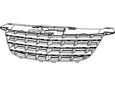 Mopar 1CM541S9AC Grille-Radiator