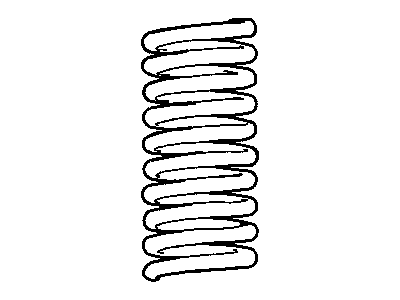 Mopar 52109881AC Front Coil Spring