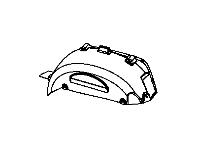 Mopar 55157126AG Shield-Splash