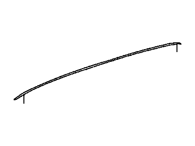 Mopar 4860672AC Molding-Roof