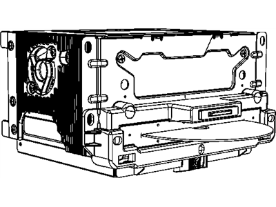 Mopar 5064542AH Radio-Multi Media