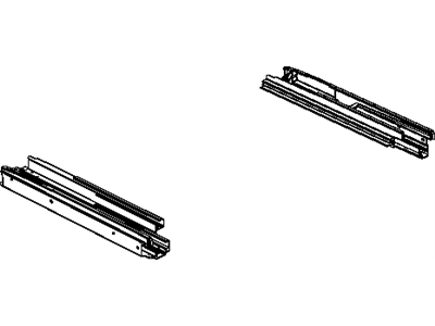 68111541AA Mopar Guide-SUNROOF Glass Illustration 1 of 1