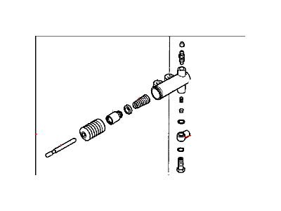 2005 Chrysler Sebring Clutch Slave Cylinder - MD748617