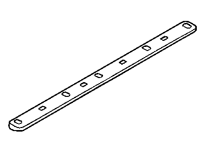 Mopar 5104425AA Plate-Rear Door SCUFF