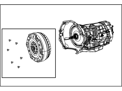 Mopar 68109704AC Trans-With Torque Converter