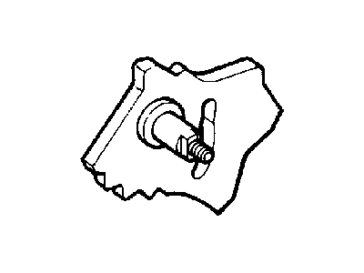 Mopar 4897517AA Lever-Transfer Case