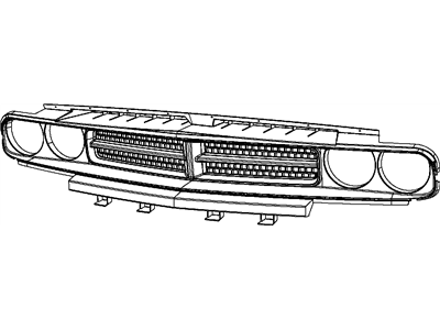 2014 Dodge Challenger Grille - 68043388AB