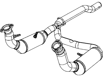 Mopar 68052257AB Converter-Exhaust