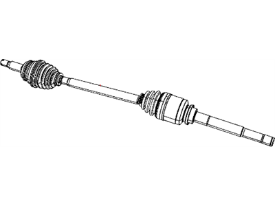 2016 Jeep Patriot Axle Shaft - 5273438AG