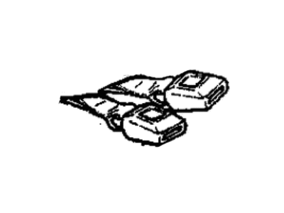 1995 Dodge Ram 3500 Seat Belt - 5EL68RF6