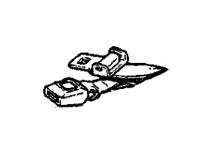 1995 Dodge Ram 3500 Seat Belt - 5EL61RAZ