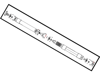 Ram 4500 Drive Shaft - 52123445AB