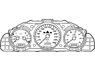 Chrysler Crossfire Speedometer - 5189114AA
