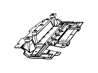 Mopar 55371022AC Seal-Radiator Lower