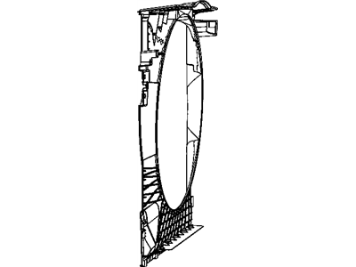 Mopar 55056943AD SHROUD-Fan