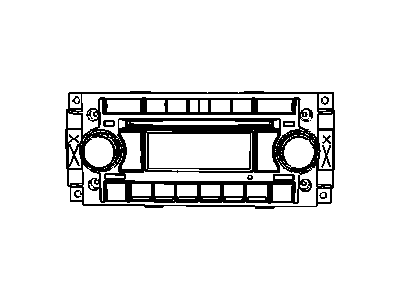 Mopar 5091509AF Radio-AM/FM With Cd And EQUALIZER