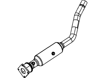 2008 Chrysler Sebring Catalytic Converter - 5105145AB