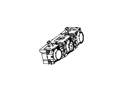 Mopar 68051791AA Air Conditioner And Heater Control