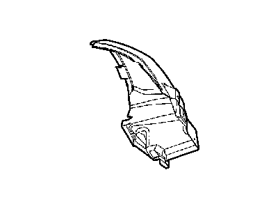 Mopar 4865724AB Shield-Splash