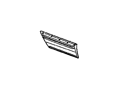 Mopar 5015773AA APPLIQUE-Rear Door