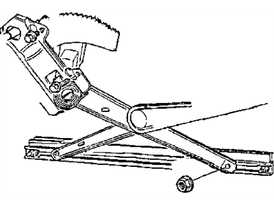 Dodge Ram 2500 Window Regulator - 55075813