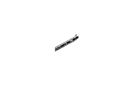 Mopar 5288949AC NAMEPLATE-Deck Lid