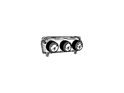 Mopar 55111949AF Air Conditioner And Heater Control