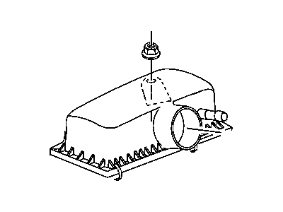 Mopar 53032758AD Cover-Air Cleaner