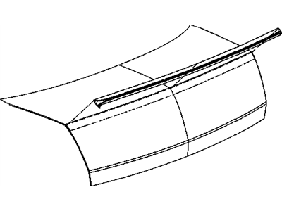 Mopar 1AK18XWGAA Spoiler-Rear Air Dam