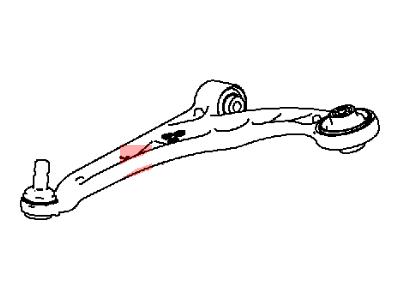 Mopar 4877848AB Front Lower Control Arm