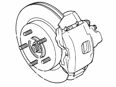 1997 Dodge Intrepid Brake Disc - V5015028AA