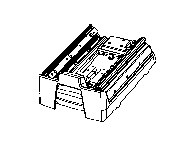 Mopar 1JC901K5AA Base-Floor Console