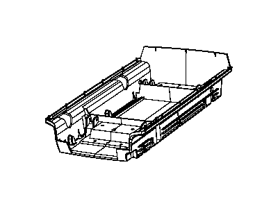 Mopar 68029479AA Tray-Floor Console