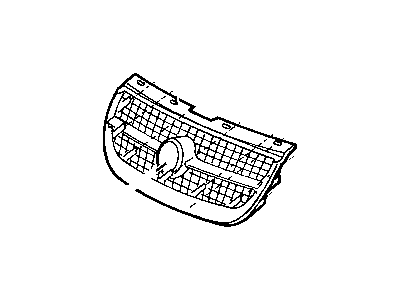 Mopar 5288164 Ornament Chrysler Grille