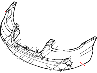 Mopar 5288084 Front Bumper Cover