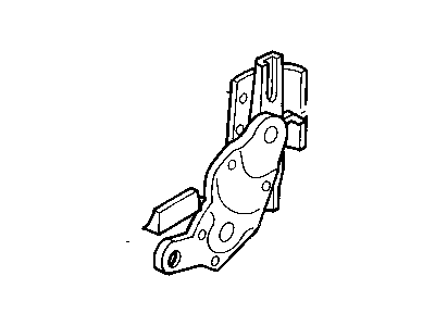 Mopar 5012148AA RECLINER-Front Seat Back