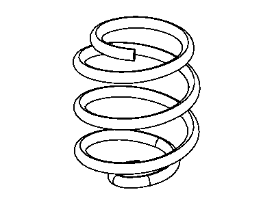 Mopar 68004460AA Rear Coil Spring