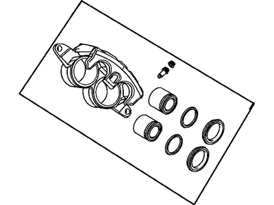 Mopar 5093388AA CALIPER-Disc Brake