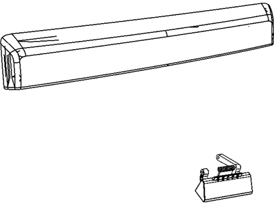 Mopar 55369087AE Handle-LIFTGATE