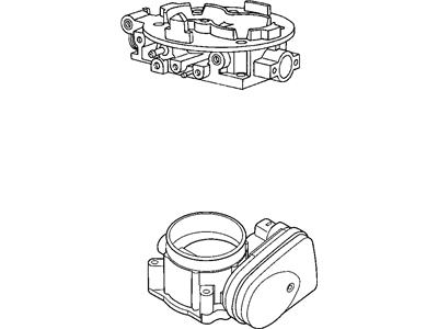 Dodge Ram 1500 Throttle Body - 5037419AB