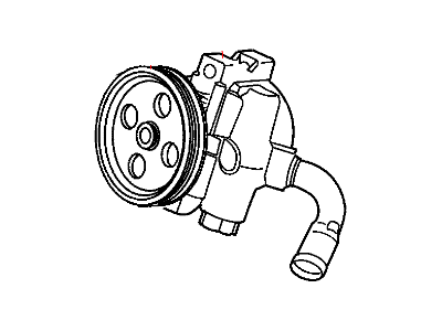 Mopar 52088711AE Power Steering Pump