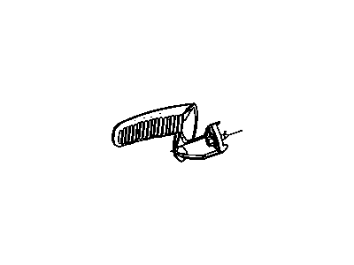 Mopar 55276127AB Handle-Inside Release