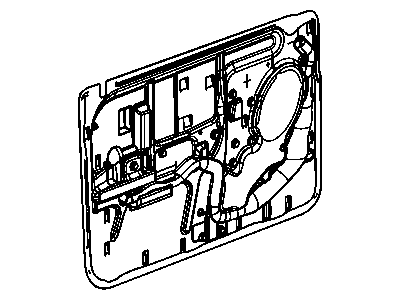 Mopar 55276175AF Shield-Front Door