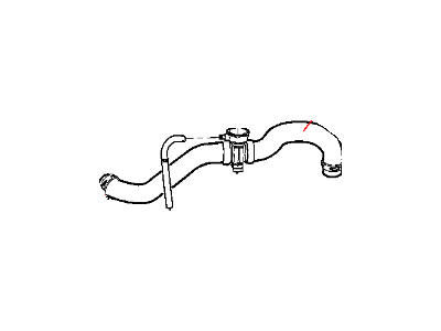 Mopar 52028810AC Hose-Radiator Inlet